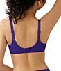 Wacoal Inside Job Underwire Full Coverage T-Shirt Bra, Color:Purple Indigo - Image 2