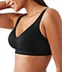 Wacoal Inside Job Wire-Free Side Support Bra, Color:Black - Image 3