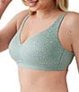 Wacoal Inside Job™ Wire-Free Side Support Bra, Color:Iceberg Green - Image 3