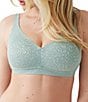 Wacoal Inside Job™ Wire-Free Side Support Bra, Color:Iceberg Green - Image 4