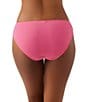 Color:Hot Pink - Image 2 - Le Femme Embroidered Bikini Panty