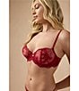Wacoal Midnight Soiree Lurex Cut & Sewn Underwire Bra, Color:Regina Red - Image 5