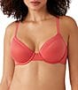 Color:Mineral Red - Image 1 - Perfect Primer Underwire Convertible T-Shirt Bra