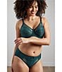 Wacoal Retro Chic Full Figure Underwire Lace Bra, Color:Ponderosa Pine - Image 5