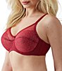 Wacoal Retro Chic Full Figure Underwire Lace Bra - Image 3