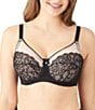 Color:Black - Image 3 - Retro Chic Full Figure Underwire Lace Bra