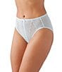 Wacoal Retro Chic Hi-Cut Brief Panty, Color:Pastel Blue - Image 3