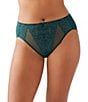 Wacoal Retro Chic Hi-Cut Brief Panty, Color:Ponderosa Pine - Image 1