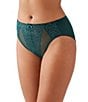 Wacoal Retro Chic Hi-Cut Brief Panty, Color:Ponderosa Pine - Image 3