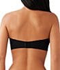 Wacoal Self-Assured Push-Up Strapless Convertible Plunge Bra, Color:Black - Image 2