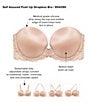 Wacoal Self-Assured Push-Up Strapless Convertible Plunge Bra, Color:Roebuck - Image 9