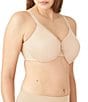 Wacoal Simple Shaping Minimizer Bra, Color:Sand - Image 1