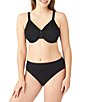 Wacoal Simple Shaping Minimizer Bra, Color:Black - Image 4