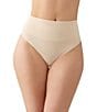 Wacoal Smooth Series® Shaping Thong, Color:Sand - Image 1