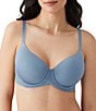 Color:Windward Blue - Image 1 - Ultimate Side Smoother Seamless Underwire T-Shirt Bra