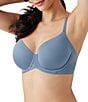 Color:Windward Blue - Image 3 - Ultimate Side Smoother Seamless Underwire T-Shirt Bra