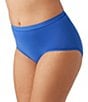 Color:Beaucoup Blue - Image 3 - Understated Cotton Brief Panty
