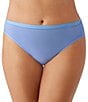 Color:Hydrangea - Image 1 - Understated Ultra Thin Cotton High Cut Panty