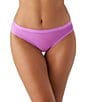 Color:First Bloom - Image 1 - Understated Ultra Thin Waistband Cotton Bikini
