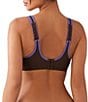 Wacoal Simone Sport Underwire Bra, Color:Hot Fudge - Image 2