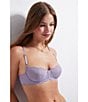 Wacoal Untamed Animal Lace Unlined Demi Underwire - Image 4