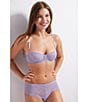 Wacoal Untamed Animal Lace Unlined Demi Underwire - Image 5