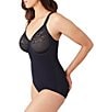 Color:Black - Image 3 - Visual Effects Body Briefer with Minimizer Bra