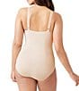 Color:Sand - Image 2 - Visual Effects Body Briefer with Minimizer Bra