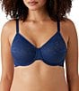 Color:Bellwether Blue - Image 1 - Visual Effects Lace Minimizer Bra