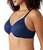 Color:Bellwether Blue - Image 3 - Visual Effects Lace Minimizer Bra