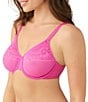 Wacoal Visual Effects Lace Underwire Full-Coverage Seamless Minimizer Bra - Image 3