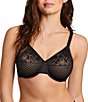 Wacoal Visual Effects Lace Underwire Full-Coverage Seamless Minimizer Bra - Image 1