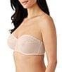 Color:Sand - Image 3 - Visual Effects Strapless Minimizer Bra