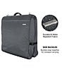 Wally Bags 45-inch Framed Garment Bag with Shoulder Strap and Multiple Accessory Pockets, Color:Grey - Image 5
