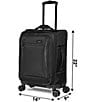 Wally Bags Solutions 20#double; Expandable Carry-On Spinner with Padded Electronics Pockets - Image 5