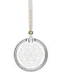 Waterford 2027 Times Square Disc Crystal Ornament - Image 2