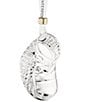 Waterford Annual 2026 Baby's First Boot Crystal Ornament - Image 1