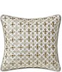 Color:Ivory - Image 1 - Anora Embroidered & Beaded Square Pillow