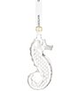 Waterford Christmas Crystal Seahorse Crystal Ornament - Image 1
