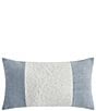 Waterford Danicall Pieced Decorative Lumbar Pillow - Image 1