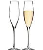 Color:No Color - Image 2 - Elegance Collection Classic Crystal Champagne Flute Pair