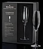 Color:No Color - Image 3 - Elegance Collection Classic Crystal Champagne Flute Pair