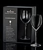 Color:No Color - Image 2 - Elegance Series Crystal Chardonnay Wine Glass Pair