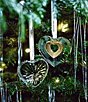 Waterford Heart Ornament with Gold - Image 3