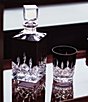Color:Black - Image 2 - Lismore Black Crystal Double Old Fashioned Pair
