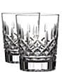 Color:Clear - Image 2 - Lismore Crystal Double Old Fashioned Glass Pair