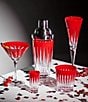 Waterford New Year Shot Glasses Firework, Set of 2, Color:Red - Image 3