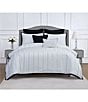 Waterford Sakamoto Embroidery Pintuck Flanged Filled Euro Sham - Image 3
