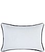 Waterford Sakamoto Herringbone Pattern Decorative Breakfast Pillow - Image 2