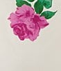 Color:Hot Pink Roses - Image 3 - Wayf Floral Print High Rise Midi Slip Skirt